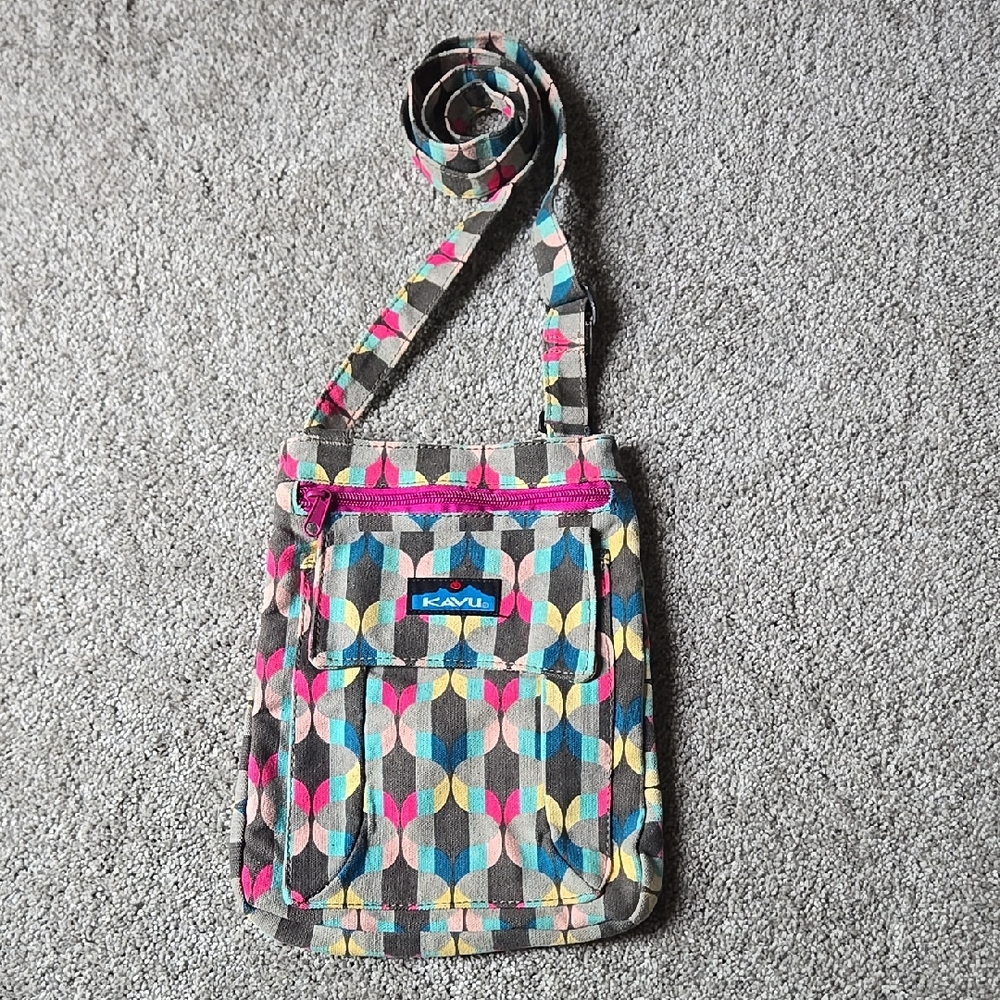 Kavu Keeper Meadow Colorful Crossbody Bag